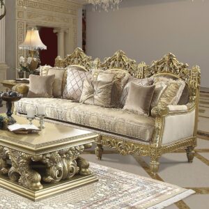 Gold Living Room Sofa HD-2659