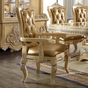 Leather Dining Chair With Arms HD-7266