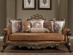 European Leather Sofa HD-555