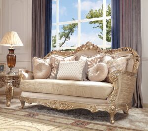 Champagne Loveseat HD-8925