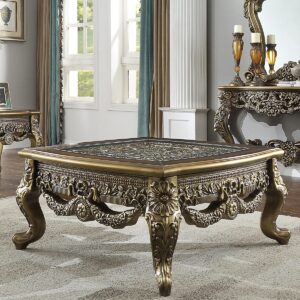 Curved Brown Coffee Table HD-905BR