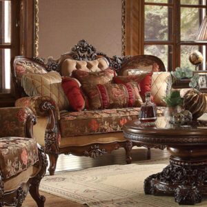 Loveseat Dark Brown