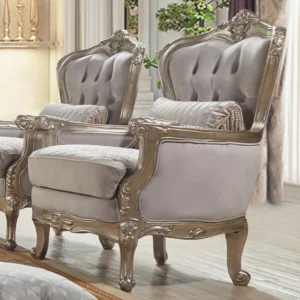 Gray Upholstered Chair HD-20339
