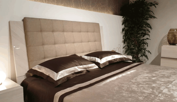 White Larch Perla Night Bedroom Set p10582 By ESF Furniture - Image 6