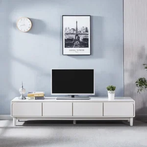 White TV Stand
