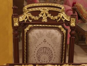 Handmade Oima Brown Dining Chair