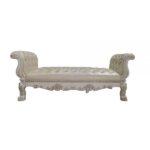 Antique White Dresden Bench BD01687 By ACME - Image 2