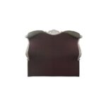 Dresden Bed With Rolled Leatherette Headboard and Footboard by ACME - Image 4