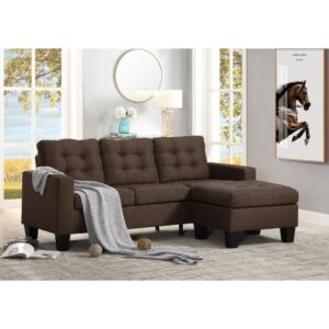 Brown Earsom Sofa by ACME