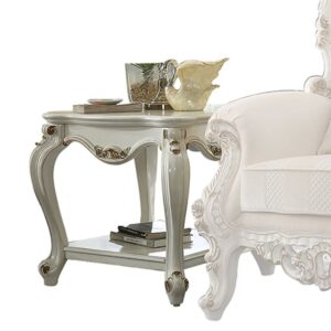 Pearl Picardy End Table 86882 by ACME