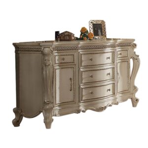 Antique Pearl Finish Picardy Dresser 26885 by ACME