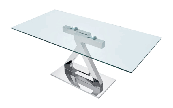 Shiny Zig Zag Dining Table p11614 By ESF Furniture - Image 8