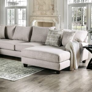 ALIDENE SECTIONAL SM5207 By Furniture of America.