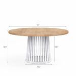 Post Round Dining Table By Art Furniture - Image 2