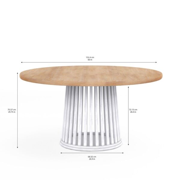 Post Round Dining Table By Art Furniture - Image 2