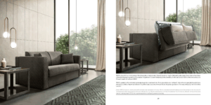 Mood Sofa Bed COMP 6 *3 Seater Midi+Bed in Cat. C* *Sleeping Area 55 x 77”*