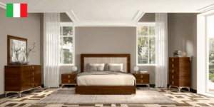 walnut bedroom set