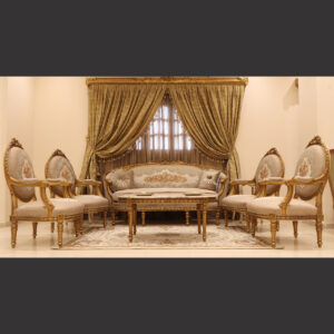 MC-13 Cocoa Baroque Sofa Set