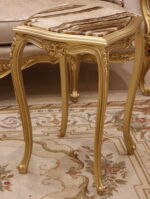 Handmade Palace Gold End Table - Image 3
