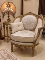 Handmade Serenity Ivory Chair 1 - Image 4