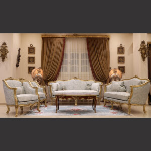 MC-114 Sage Green Neoclassic Sofa Set