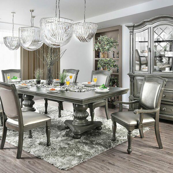 Alpena Dining Table  CM3350GY-T BY Furniture of America - Image 6