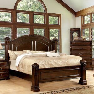 Burleigh Solid Wood Bed By Furniture of America