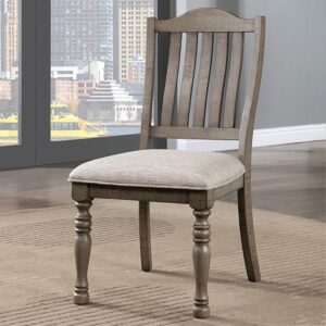 Antique Gray Newcastle Side Chair