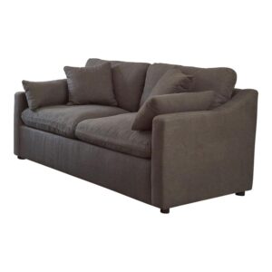 Contrary Reversible Cushion Loveseat Charcoal 509382 by Coaster Furniture.