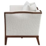 Lorraine Upholstered Loveseat with Flared Arms Beige 511192 by Coaster Furniture - Image 8