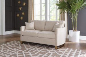Coaster 508822 Corliss Beige Stationary Loveseat