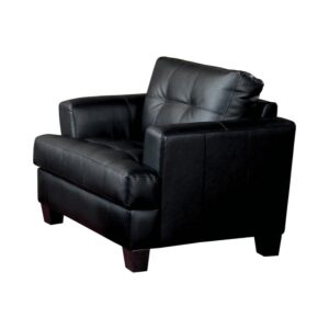 Samuel Cushion Back Chair Black 501683 by Coaster Furniture