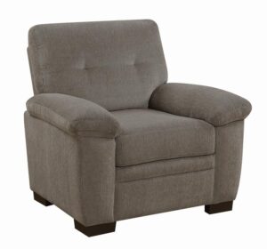 Fairbairn Upholstered Chair Oatmeal 506583 by Coaster Furniture