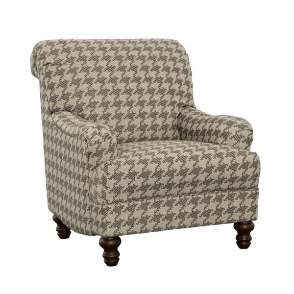 Glenn Upholstered Accent Chair Gray 903096 by Coaster Furniture - Image 6