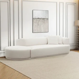 SEC8051 Modular Chenille Sofa With Chaise