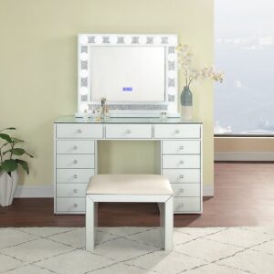 DR1000WH white framed mirror