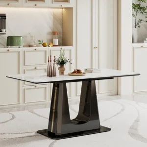 DT515BW Dining table stainless steel