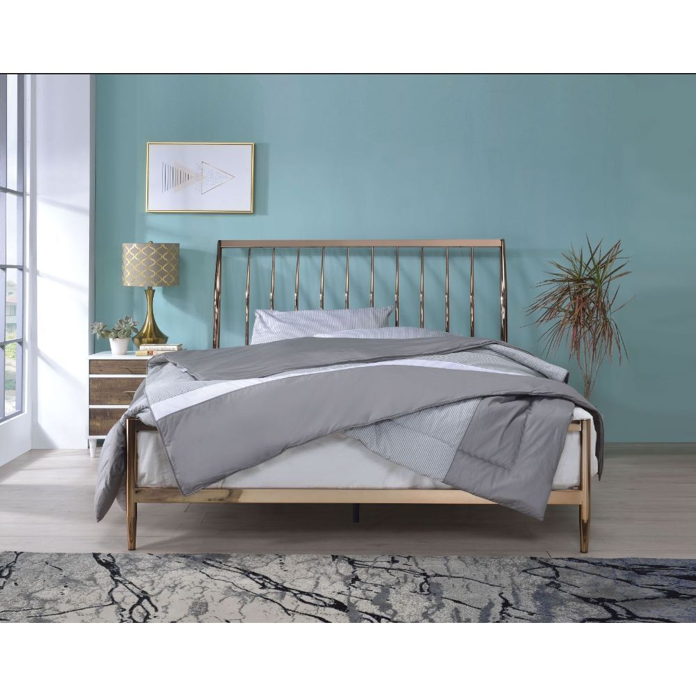 Copper Marianne Queen Bed 22690Q by ACME