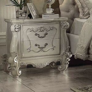 Bone White Versailles Nightstand 21133 by ACME