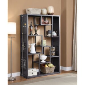 Gunmetal Cargo Bookshelf 77908 by ACME