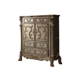 Gold Patina Dresden Chest 23166 by ACME