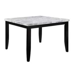 Hussein Counter Height Table W/Marble Top DN01444 by ACME