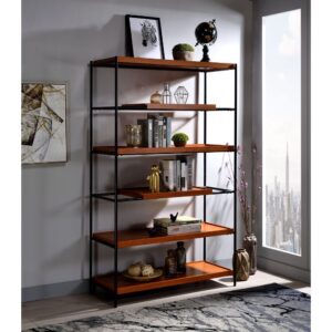 Honey Oak Oaken Bookshelf 92677 by ACME