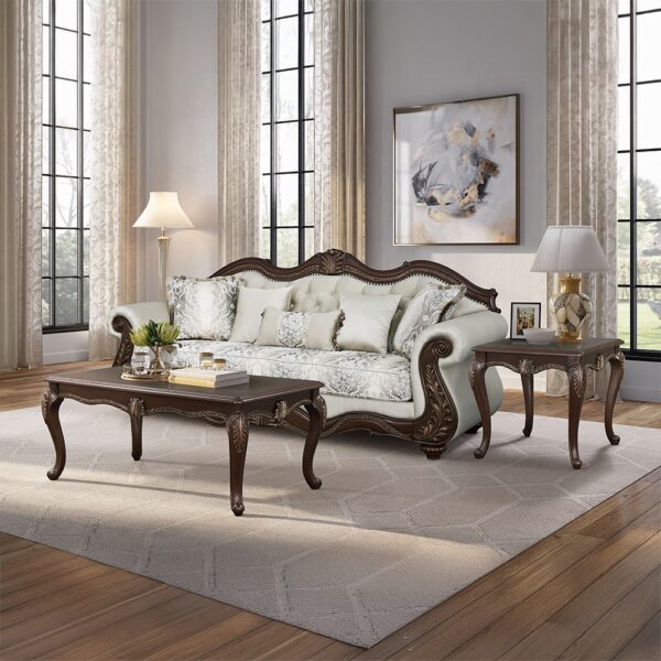 Pierce Cherry Coffee Table LV03835 By ACME - Image 5