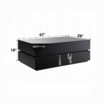 Drisana Coffee Table in Black Mirrored Finish LV03865 By ACME - Image 2