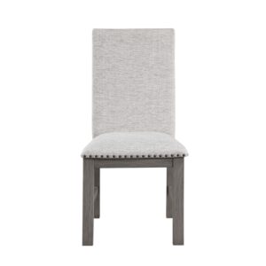 Gray Gresham Collection Side Chair By Homelegance