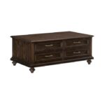 Cardano Collection Cocktail Table w/Drawers By Homelegance - Image 2
