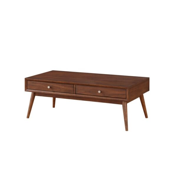 Brown Frolic Collection coffee table  By Homelegance - Image 2