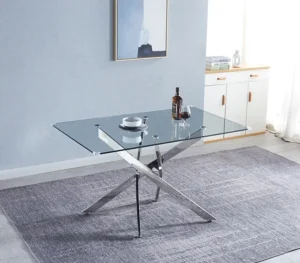 Stainless Steel Dining Table Base by Artisan Furniture