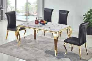 RDT323GM Dining Table with Marble